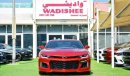 شيفروليه كامارو Camaro RS V6 3.6L 2015/Original AirBags/2021 ZL1 Kit/ Leather interior/ Very Good Condition