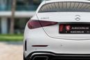 مرسيدس بنز C 200 C200 AMG | 3,134 P.M | 0% Downpayment | GARGASH WARRANTY / SERVICE!