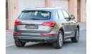 Audi Q5 2.0L 2014 GCC under Warranty with Zero Down-Payment.