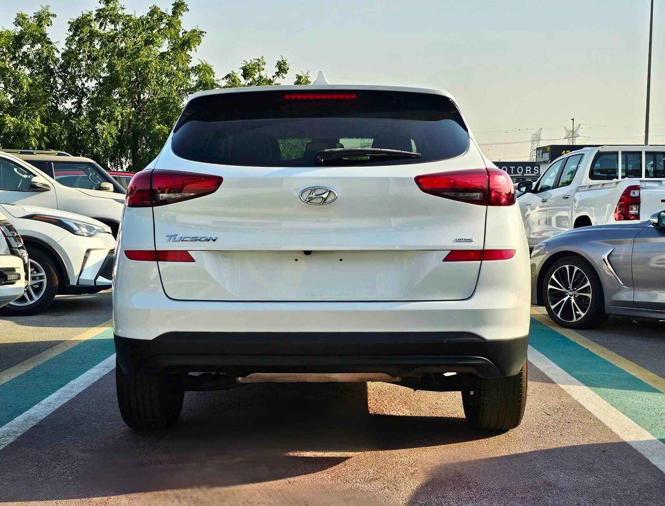 هيونداي توسون SE/ LANE ASSIST/ E BRAKE/ RADAR/ LEATHER/ 2 KEYS/ LOW MIELAGE/ ORG AIRBAG/ 682 MONTHLY/ LOT# 74437