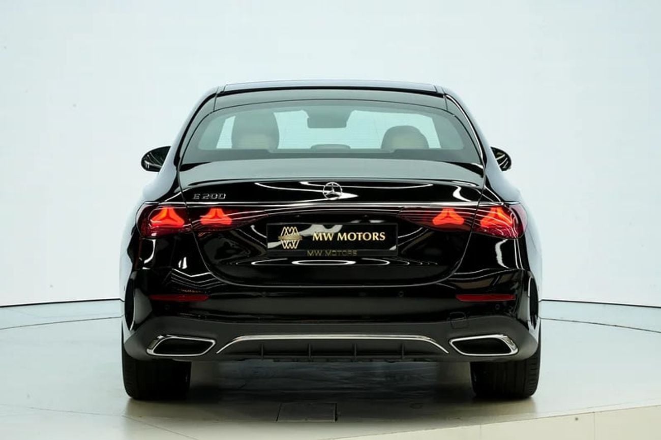 مرسيدس بنز E200 Summer Offer | E 200 | GCC 0km | Agency Warranty | AMG Sports Package