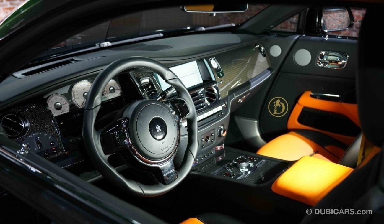 رولز رويس واريث | Black Badge | 2020 | Carbon Fiber interior (Dashboard, Console) | Fully Loaded