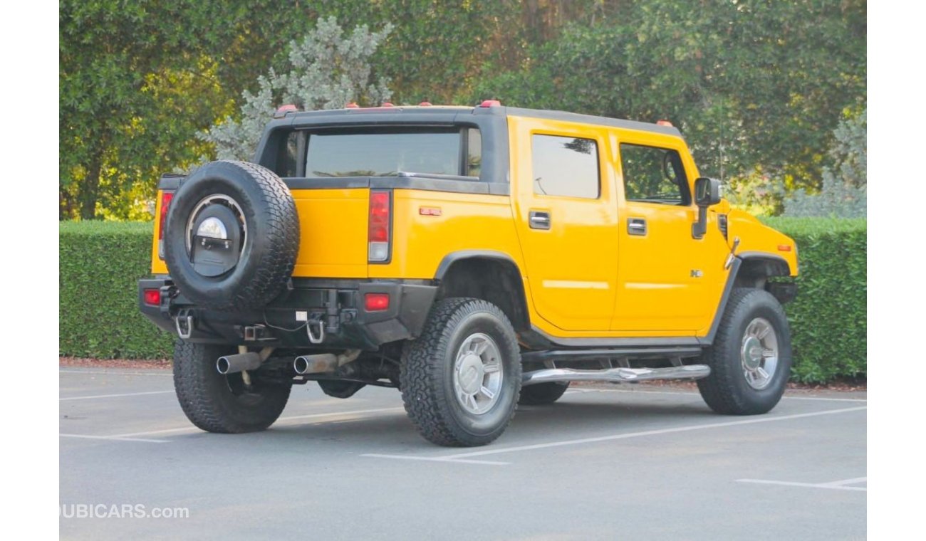 Hummer H2 2006 model, American imported, without accidents, agency paint, full option, engine hatch, 8 cylinde