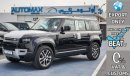 Land Rover Defender 110 HSE P400 3.0L AWD , 2023 GCC , 0Km , (ONLY FOR EXPORT) Exterior view