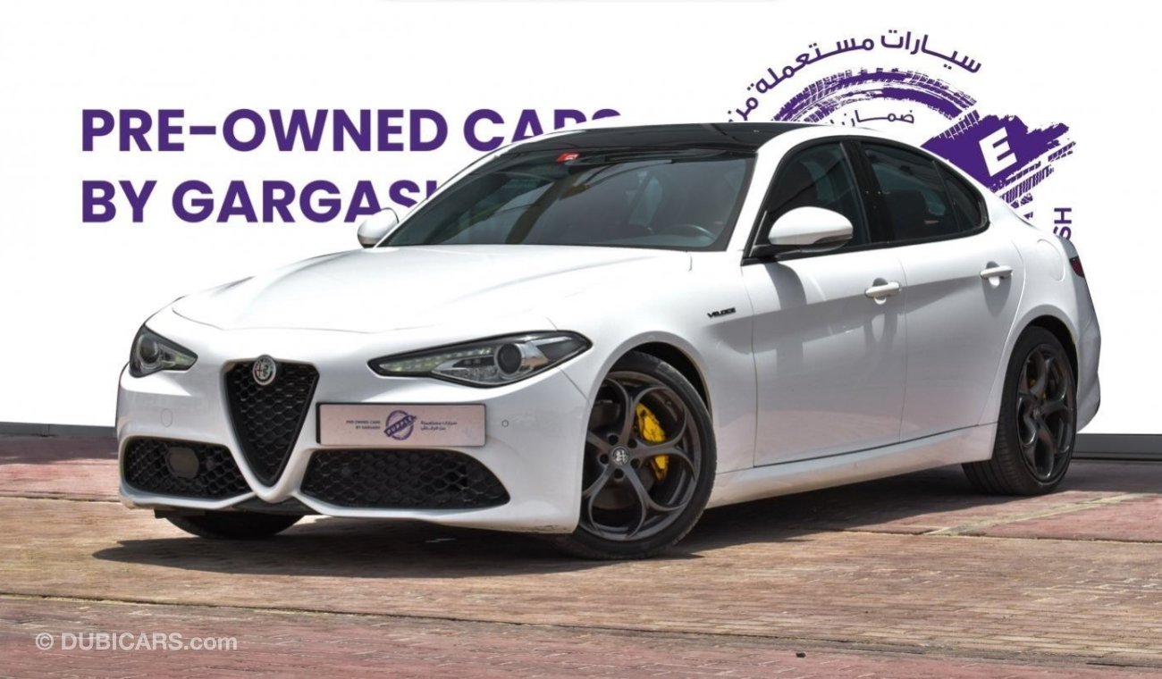 ألفا روميو جوليا VELOCE 2.0 TURBO | GCC | WARRANTY | SERVICE CONTRACT