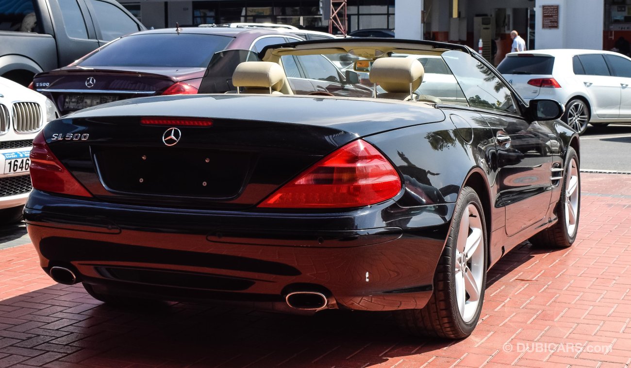 Mercedes-Benz SL 350 With SL 500 Badge