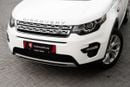 Land Rover Discovery Sport HSE | 1,723 P.M  | 0% Downpayment | WARRANTY!