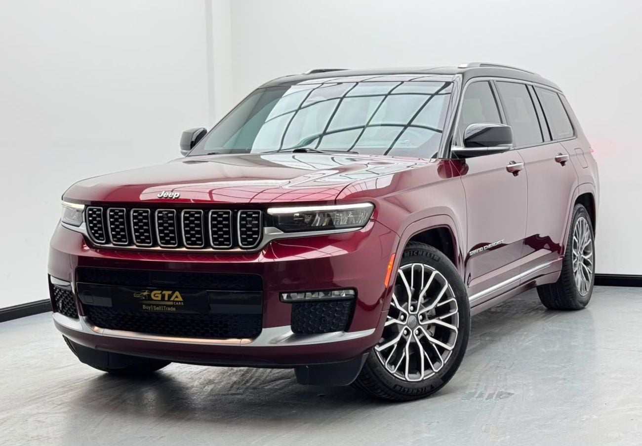 جيب جراند شيروكي 2021 Jeep Grand Cherokee L Summit, 2/2027 Jeep Warranty, Jeep Service History, GCC