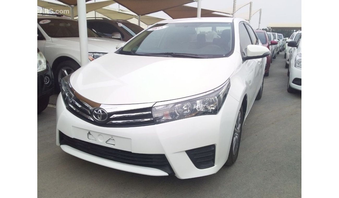 Toyota Corolla Toyota Corolla 1.6 2015 GCC