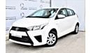 Toyota Yaris 1.3L SE HATCHBACK 2017 GCC DEALER WARRANTY