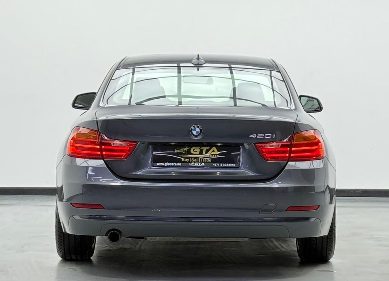 BMW 420i M Sport 2.0L 2016 BMW 420i Coupe, Service History, Fully Loaded, Excellent Condition, GCC