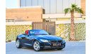 BMW Z4 Convertible  | 1,351 P.M | 0% Downpayment | Immaculate Condition