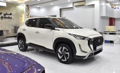 Nissan Magnite SV EXCELLENT DEAL for our Nissan Magnite Turbo ( 2025 Model ) in White Color GCC Specs