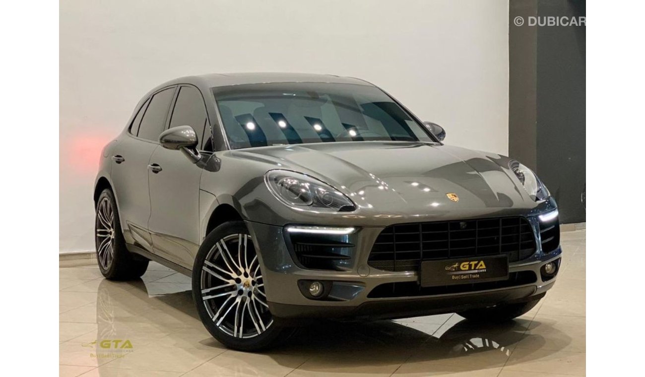 Porsche Macan S 2016 Porsche Macan S, Porsche Warranty, Full Service History, GCC