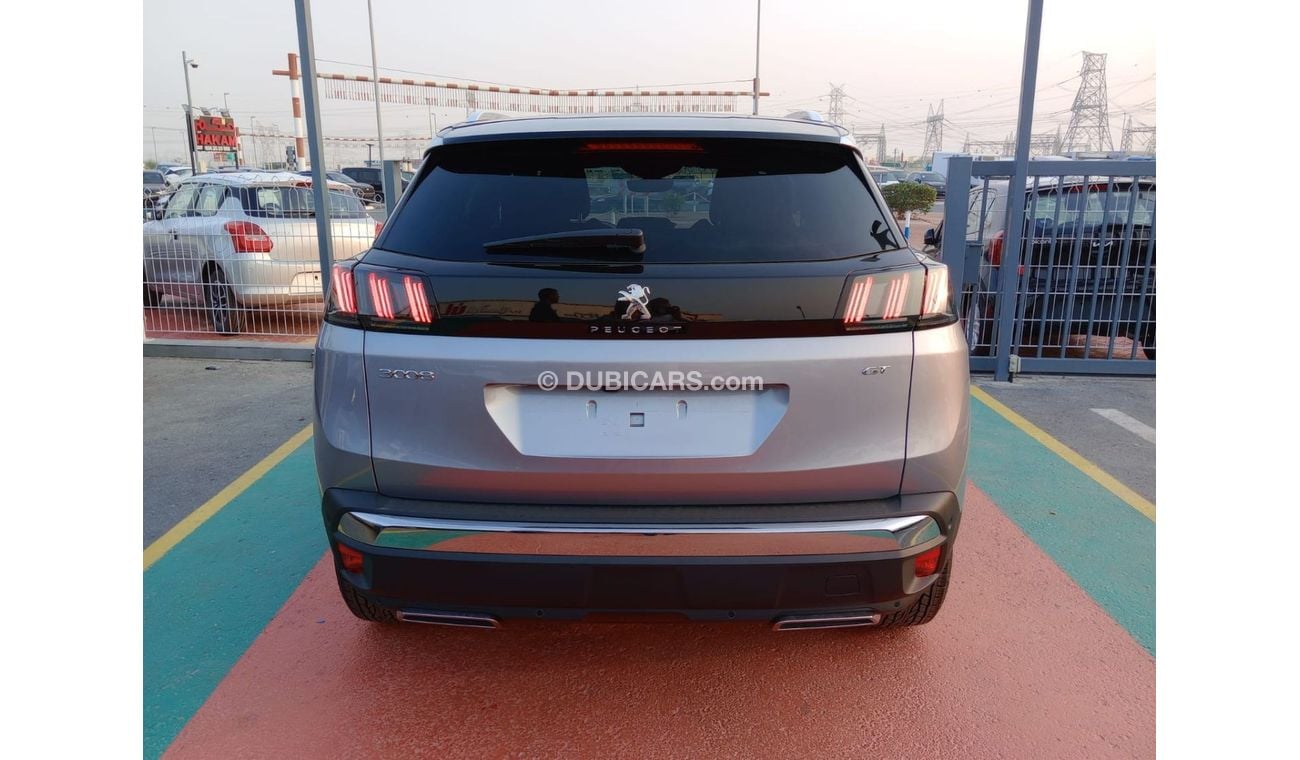 Peugeot 3008 GT 2024 FWD 1.6L Turbo petrol Silver color