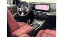 BMW M340i xDrive 3.0L 2024 BMW M340i xDrive, 2028 BMW Warranty, 2029 BMW Service Pack, Very Low Kms, GCC