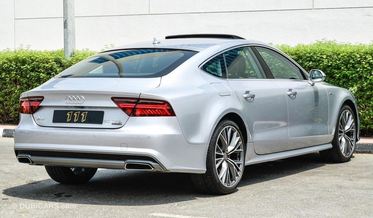 Audi A7 Sline / 3.0L-V6 / 50TFSI Quattro / GCC Specifications