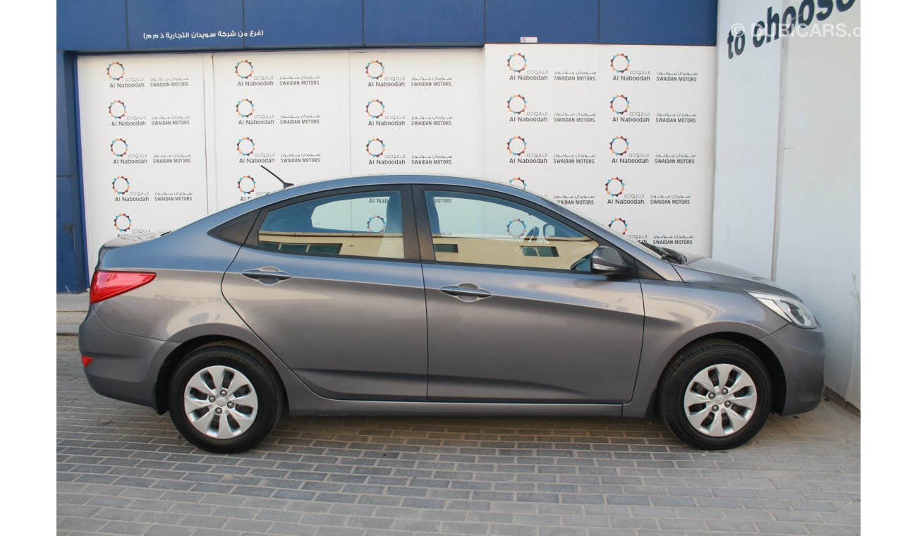 Hyundai Accent 1.6L 2015 MODEL WITH BLUETOOTH