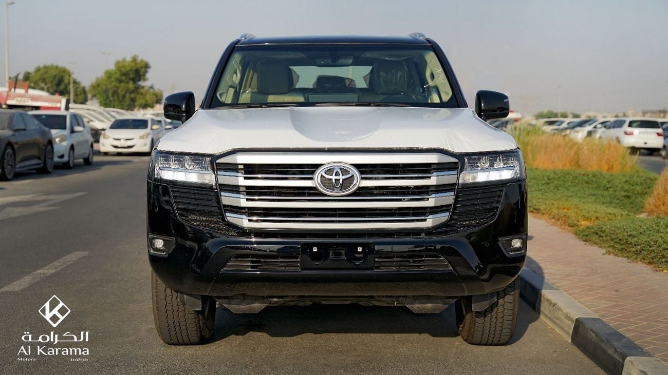 تويوتا لاند كروزر تويوتا لاند كروزر GXR سعة 3.5 لتر | خليجي | LC300 | سيارة دفع رباعي بشاحن توربيني مزدوج و7 مقاعد