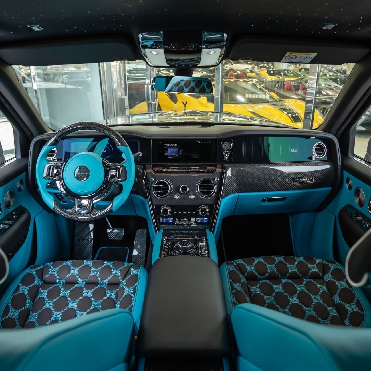 رولز رويس كولينان  2025 ROLLS ROYCE CULLINAN MANSORY BRAND NEW