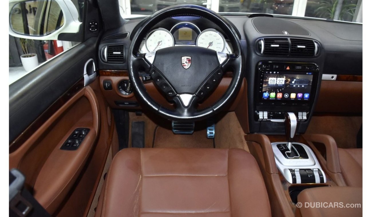 Porsche Cayenne EXCELLENT DEAL for our Porsche Cayenne Turbo ( 2008 Model ) in White Color GCC Specs