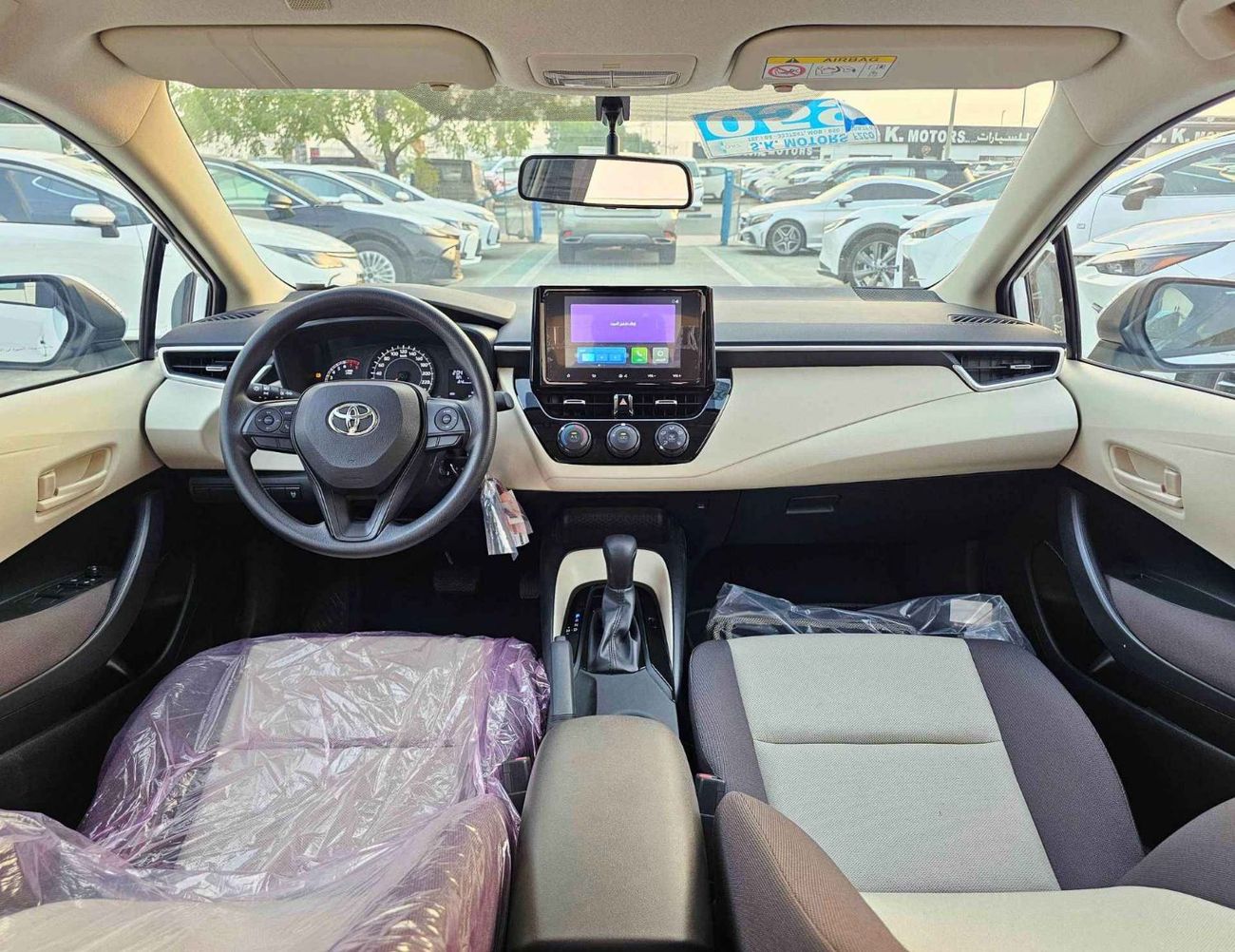 Toyota Corolla XLI E / 1.6L V4 PETROL / DVD / REAR PARKING SENSOR (CODE # XLI E)