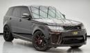 لاند روفر رينج روفر سبورت 2019 Range Rover Sport SVR Carbon Edition, 1 Year Warranty Unlimited Km, Full Service History, GCC