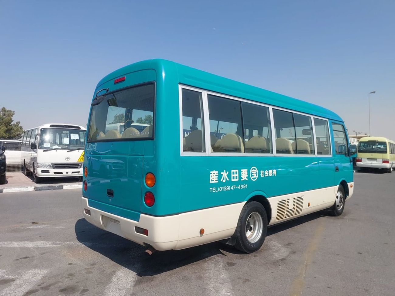 Mitsubishi Rosa (RAMADAN OFFER) MITSUBISHI ROSA BUS RHD 2009 MODEL 4.9 L DIESEL MANUAL(PM800022)