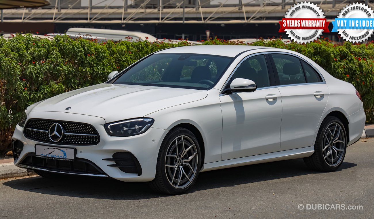 مرسيدس بنز E200 AMG , خليجية 2021 , 0 كم , مع ضمان 3 سنوات أو 100 ألف كم