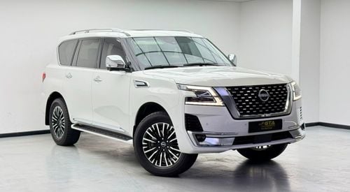 نيسان باترول 2023 Nissan Patrol SE Platinum, Auto Guard Warranty, Full Nissan Service History, GCC Specs
