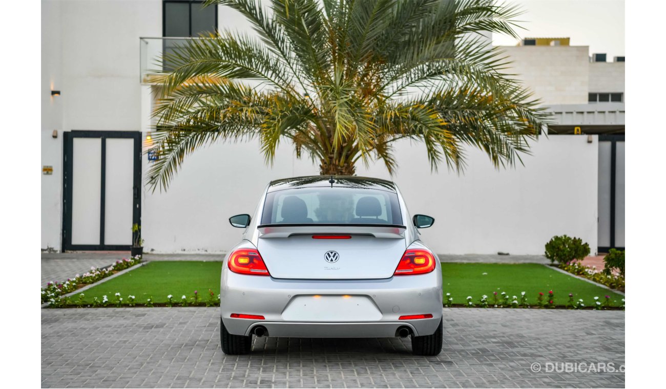 Volkswagen Beetle Agency Warranty and Service Contract! - GCC - AED 1,131 PER MONTH - 0% DOWNPAYMENT