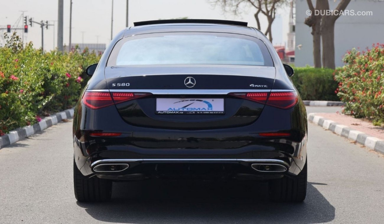 Mercedes-Benz S 580 4Matic V8 4.0L , 2023 GCC , 0Km , With 2 Years Unlimited Mileage Warranty