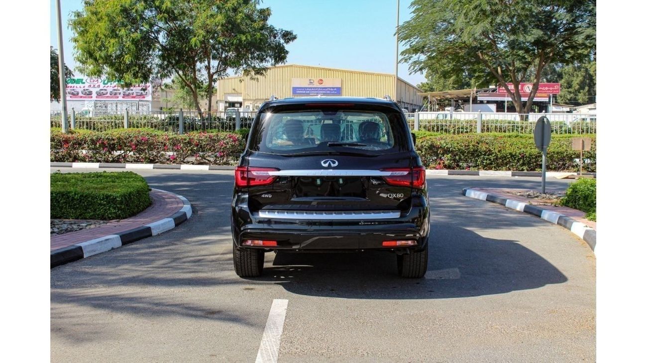Infiniti QX80 Black Edition 8 INFINITI QX80 LUXURY GCC WARRANTY