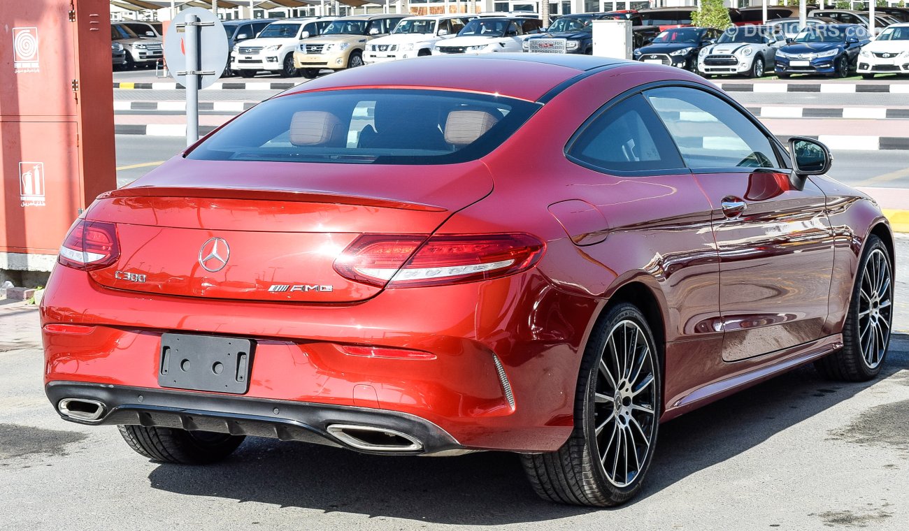 مرسيدس بنز C 300 كوبيه AMG Kit، ضمان شامل مجاني لمدة سنة علي جميع السيارات