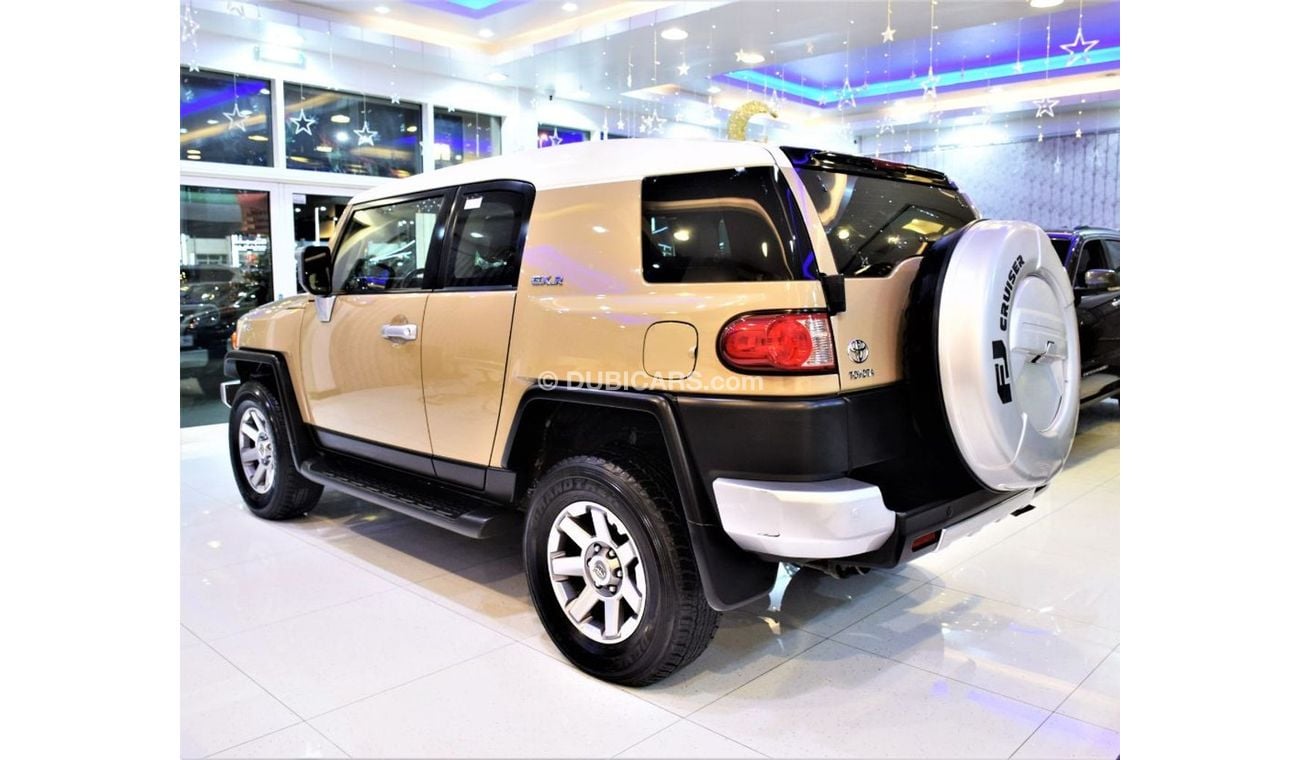 Toyota FJ Cruiser AMAZING Toyota FJ Cruiser GXR 2017 Model!! in Tan Color! GCC Specs