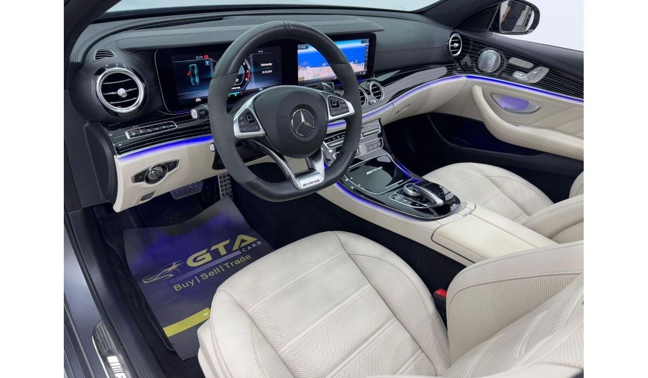 Mercedes Benz E 63S 4MATIC+ 4.0L 2018 Mercedes Benz E63s AMG 4MATIC+, Warranty, Full Mercedes Service History, Full Opti