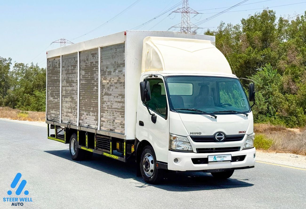 Hino 300 916 Truck, 4.0L RWD Shutter Box 2019 - Diesel - Good Performance - Book now!