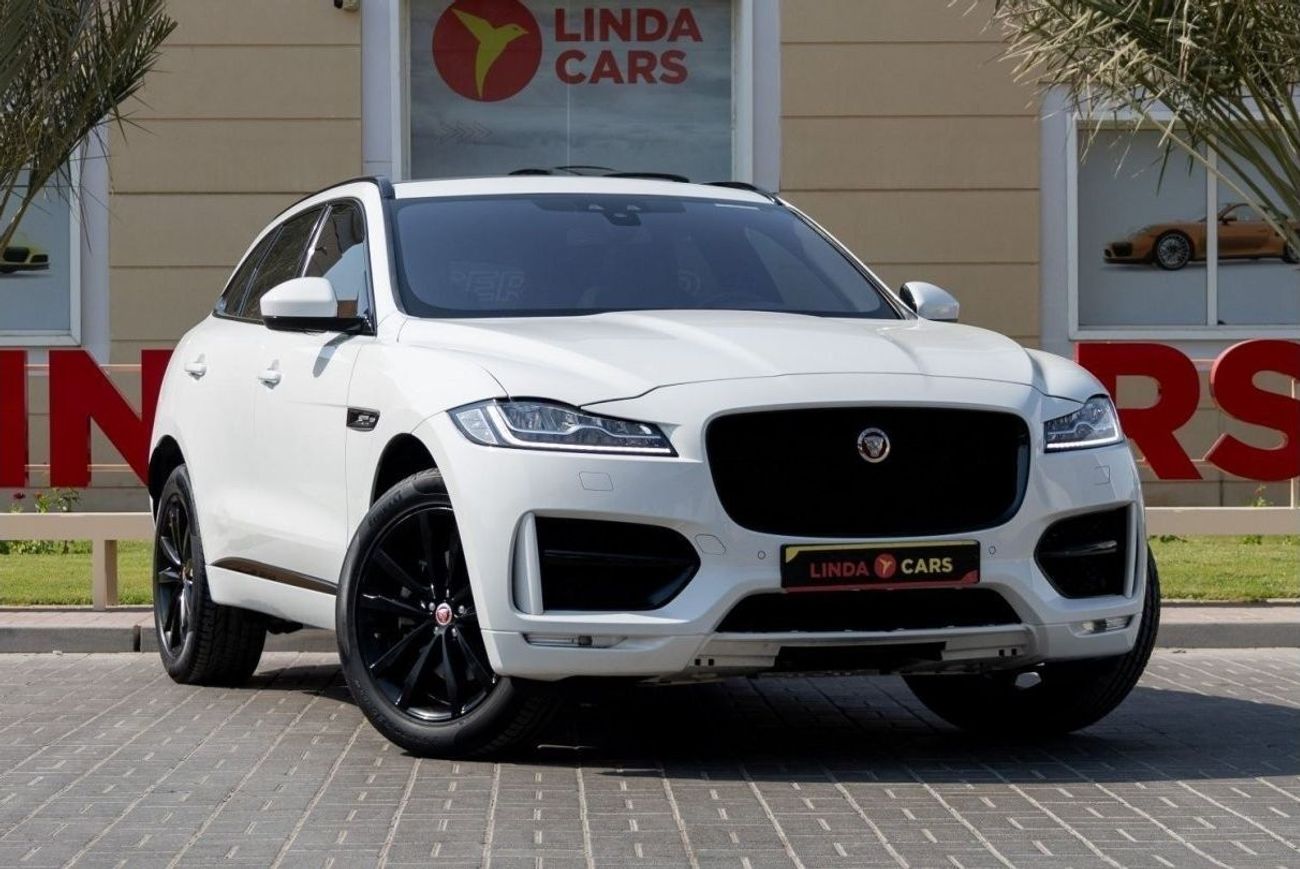 Jaguar F Pace Jaguar F-Pace R-Sport 2018 GCC under Warranty with Flexible Down-Payment.