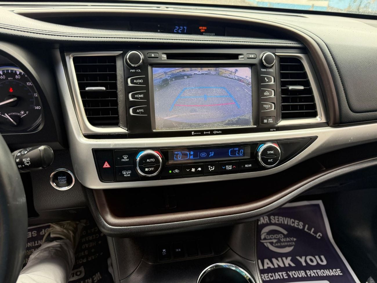 Toyota Highlander 2016 TOYOTA HIGHLANDER XLE LIMITED MOONROOF 3.5 FULL OPTION AWD