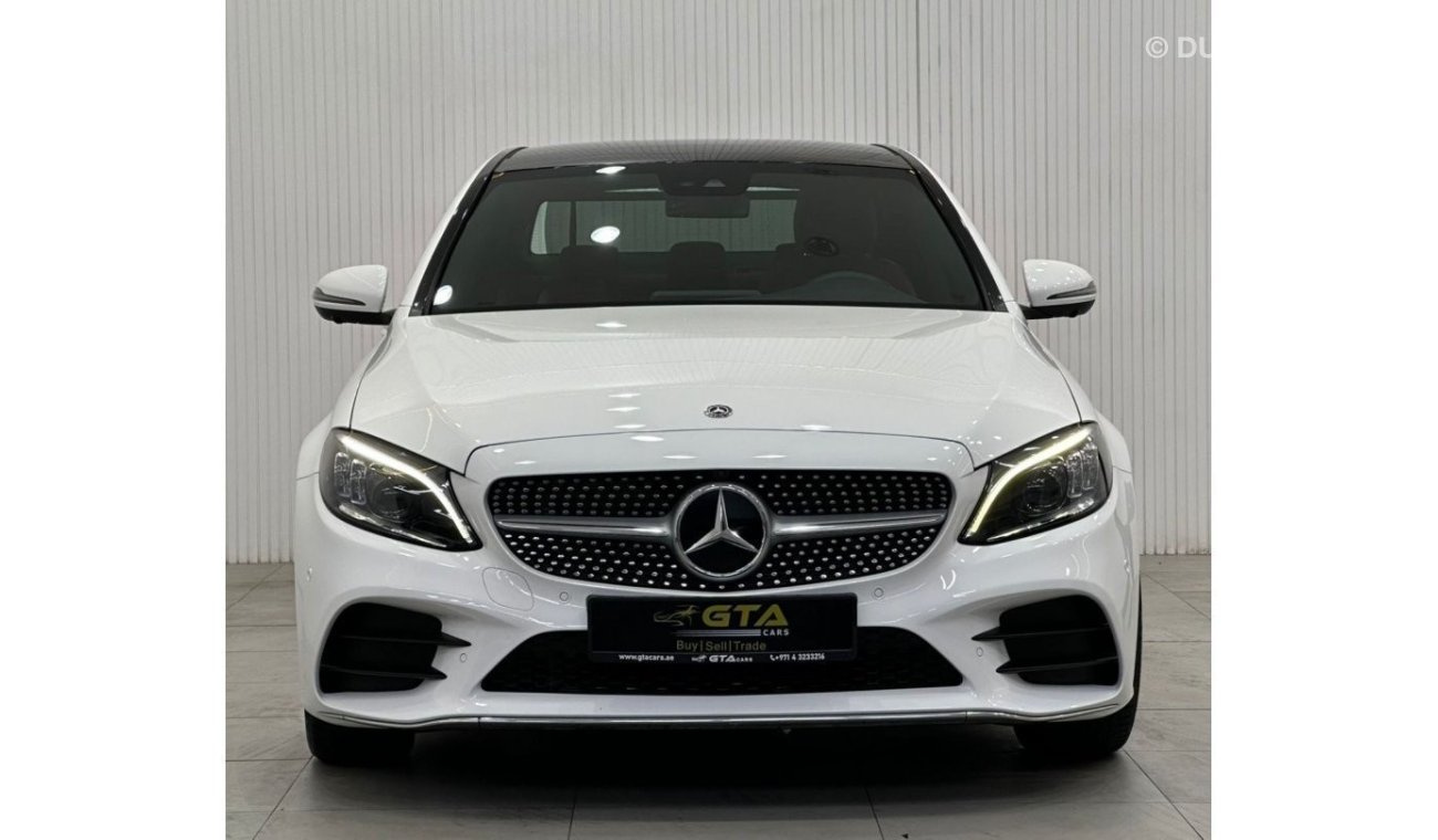 مرسيدس بنز C200 بريميوم 2019 Mercedes Benz C200 AMG, May 2024 Mercedes Warranty, Full Options, Low Kms, GCC