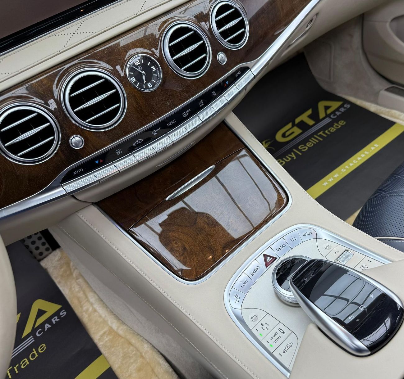 مرسيدس بنز S 500 AMG 4.7L 2015 Mercedes Benz S 500 AMG 4MATIC, Warranty, Full Service History, Excellent Condition, G