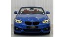 BMW 220i sport Line 2.0L 2015 BMW 220i M-Sport Cabriolet, February 2025 BMW Service Pack, Excellent Condition