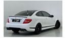 Mercedes-Benz C 63 Coupe Edition 507 2014 Mercedes-Benz C63 507 Coupe, Full Service History, Fully Loaded, GCC
