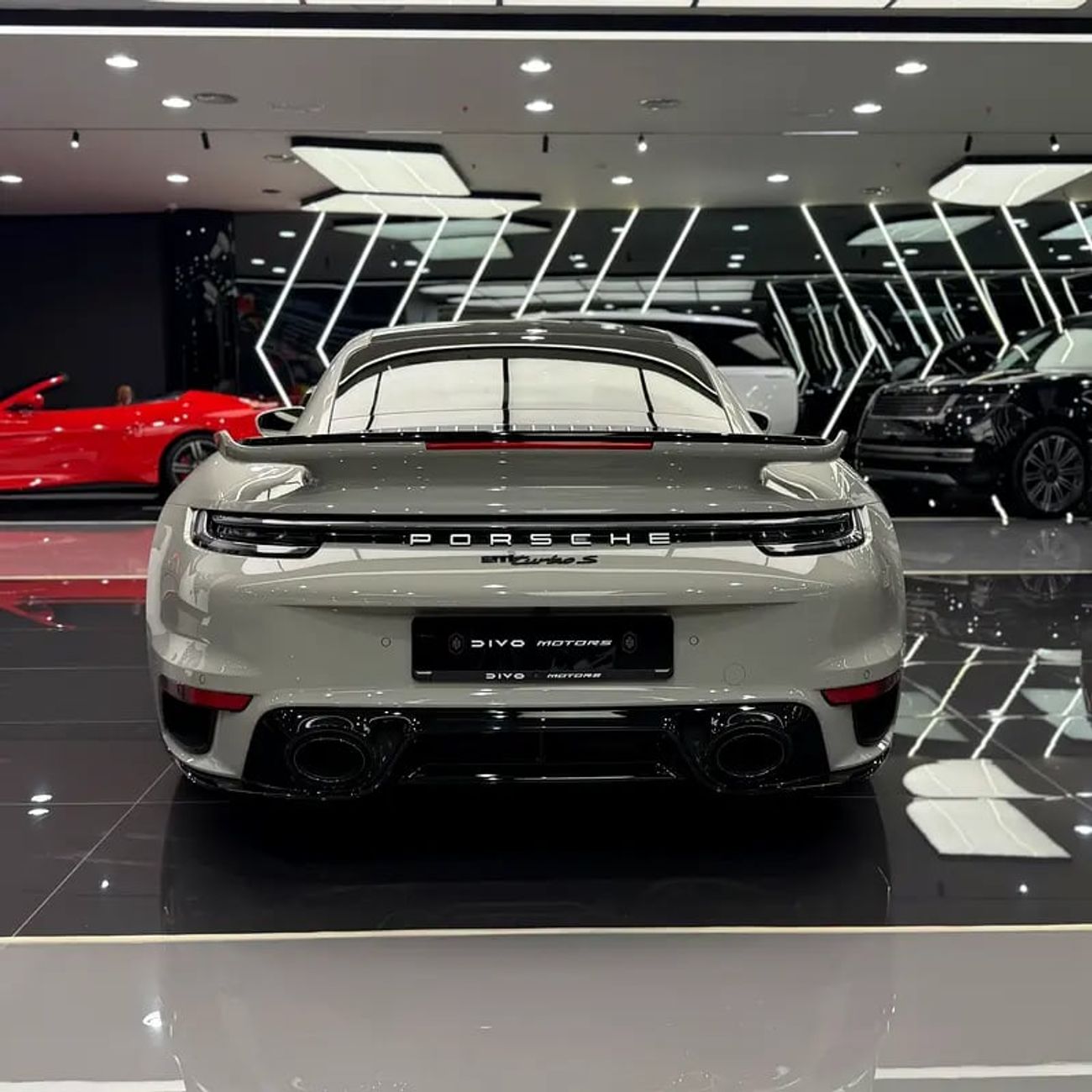 Porsche 911 Turbo S 3.8L (530 HP) Convertible 911 TURBO S GCC NARDO GRAY