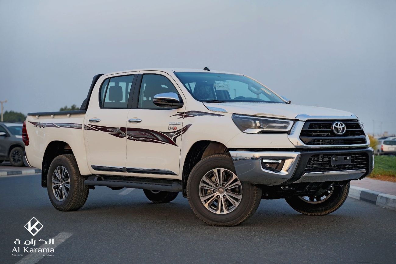 Toyota Hilux S GLX 2.4L 4WD A/T SR5 D-4D - GCC Specs  - Double Cabin, Full Option - Zero KM | Diff Lock