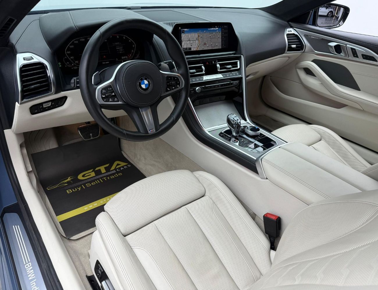 BMW M850i xDrive 4.4L 2019 BMW M850i xDrive Individual Carbon Core, 1 Year Warranty, FSH, GCC