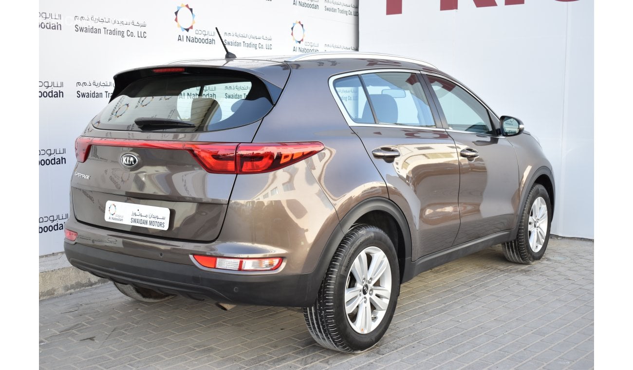 كيا سبورتيج 2.0L 2WD LX 2018 GCC SPECS WITH DEALER WARRANTY