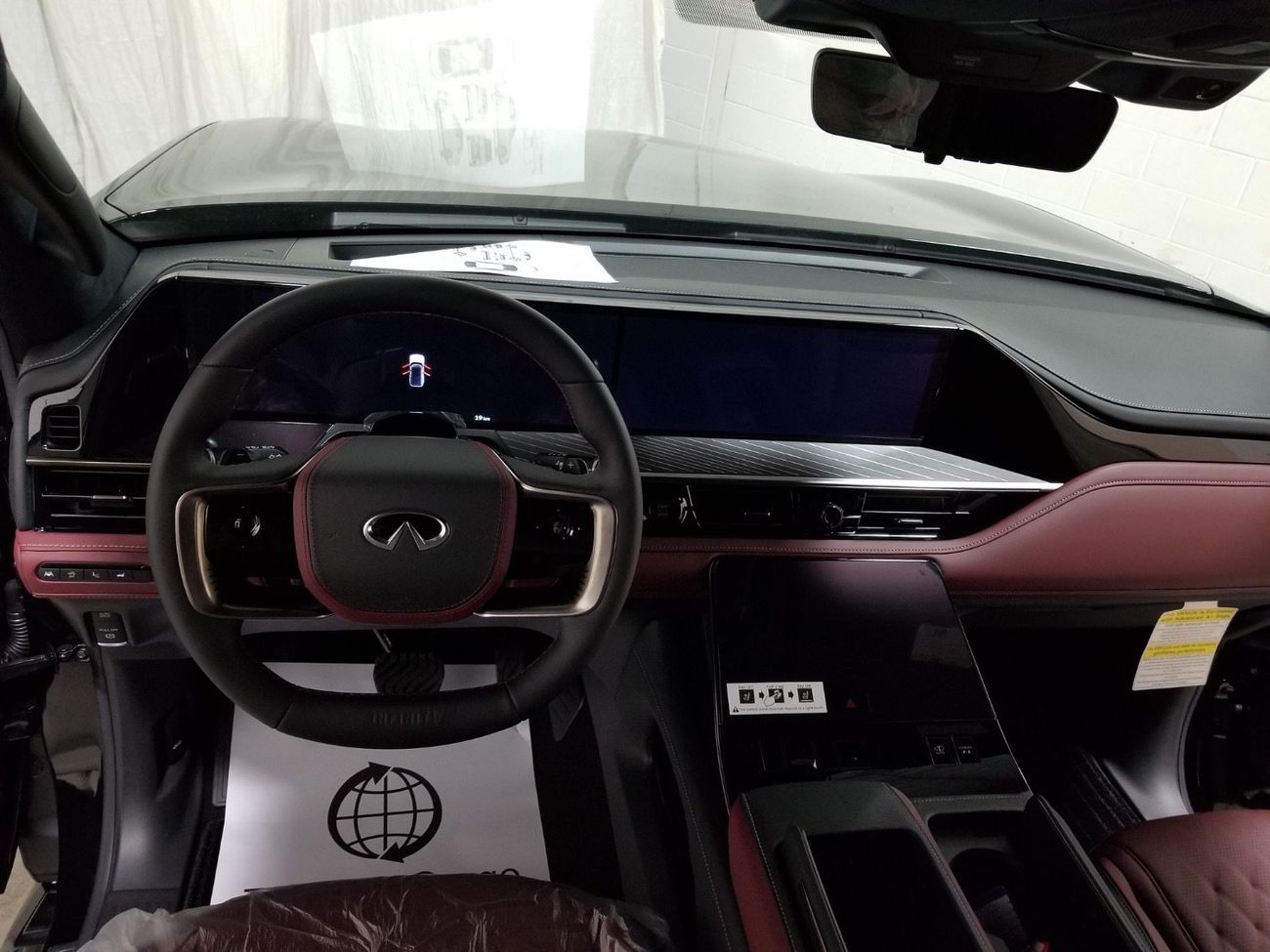 إنفينيتي QX80 2026 MODEL INFINITI QX80 AUTOGRAPH TOP AUTOGRAPH TRIP WITH GREY ROOF