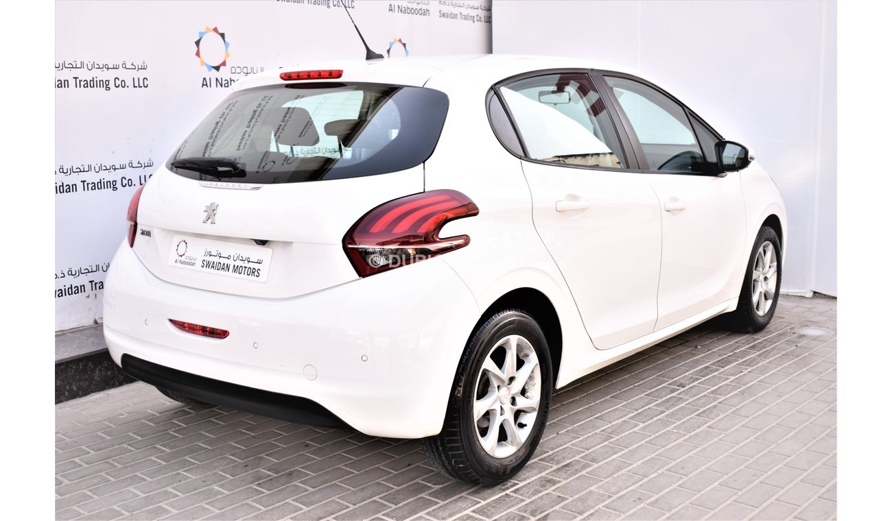 Peugeot 208 AED 429 PM | 1.6L ACTIVE GCC DEALER WARRANTY