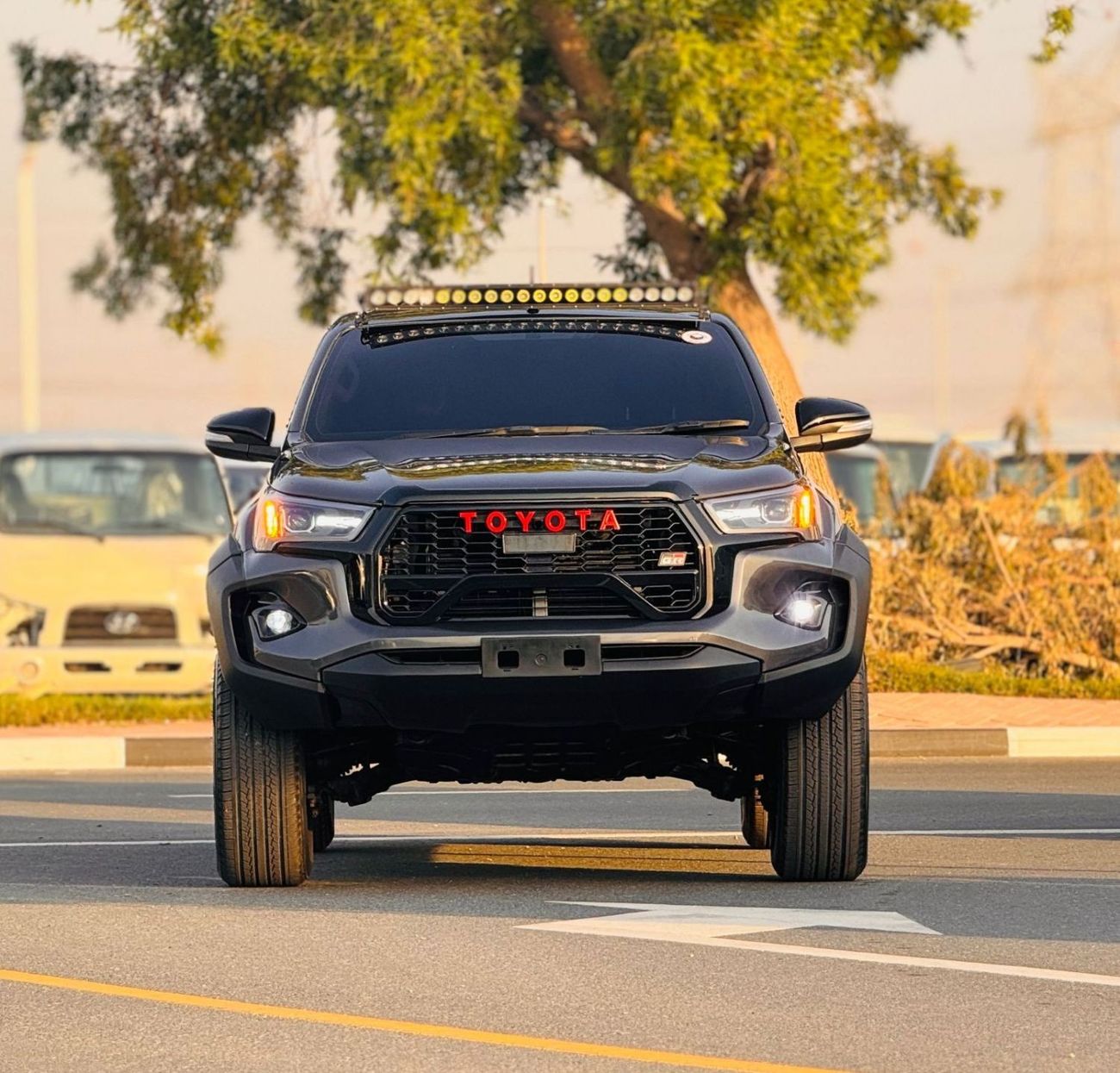 Toyota Hilux MODIFIED TO 2024 GR SPORTS | PREMIUM SPORTS BAR | RHD | 2.8L DIESEL | 2019 | AFTER MARKET SIDE FENDE